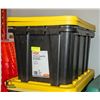 Image 1 : BUNDLE OF TWO HDX HEAVY DUTY 102 LITER TOTES