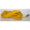 Image 1 : 50 FT YELLOW THICK OUTDOOR EXTENSION CORD