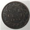 Image 1 : Canadian Large Cent 1896 VF+