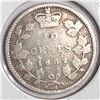 Image 1 : Canadian .10 Cent Dime 1882