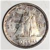 Image 1 : Canadian .10 Cent Dime 1946 EF