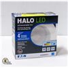 Image 1 : NEW HALO 4" LED RETROFIT BAFFLE TRIM LIGHT 4000K