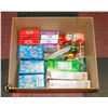 Image 1 : LARGE BOX OF GROCERY ITEMS INCLUDES COOKIES,