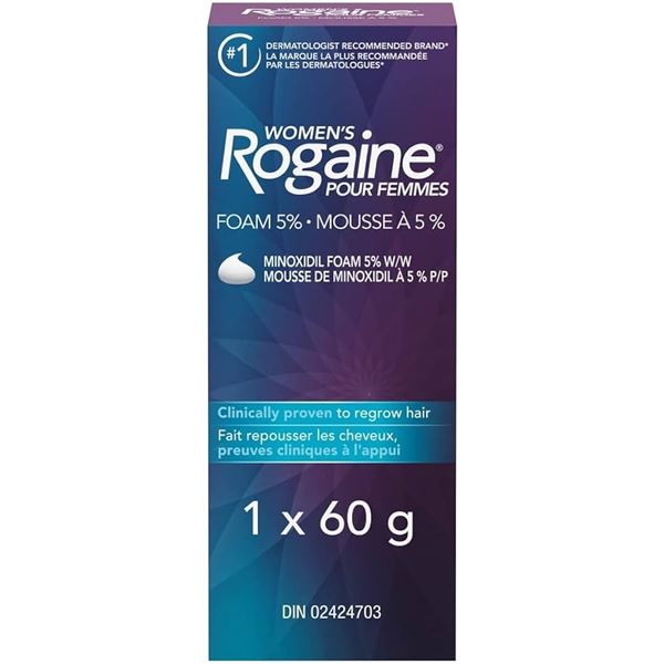 NEW WOMEN'S ROGAINE HAIR REGROWTH TREATMENT - FOR