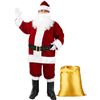 Image 1 : NEW SANTA WOMENS HOODED COSTUME SIZE 3XL