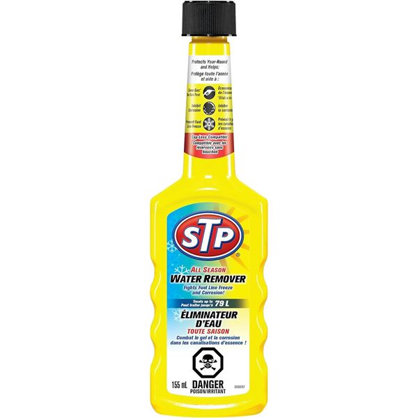 NEW 3 BOTTLES OF STP ALL SEASON WATER REMOVER