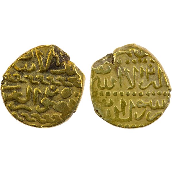 BURJI MAMLUK: Qansuh II al-Ghuri, 1501-1516, AV ashrafi (3.29g), al-Qahira, ND, About VF