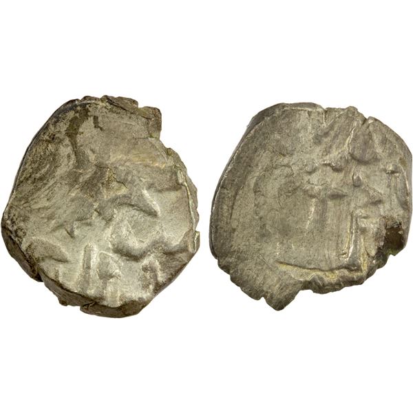 GIRAY KHANS: Muhammad Giray II, 1577-1584, AR akçe, NM, AH985, VF