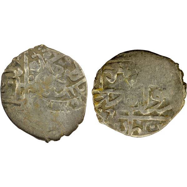 GIRAY KHANS: Dawlat Giray II, 2nd reign, 1708-1713, AR beshlik (1.04g), Baghcha-Saray, AH112x, VF
