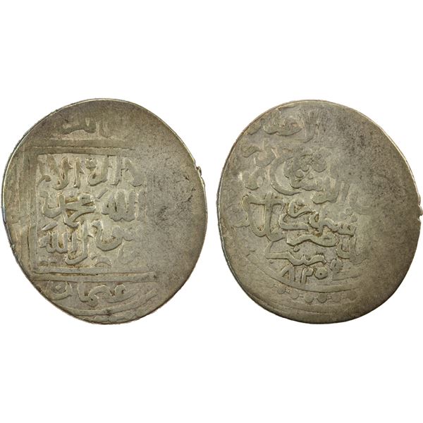 TIMURID: Shahrukh, 1405-1447, AR tanka (5.50g), Shiraz, AH820, F-VF