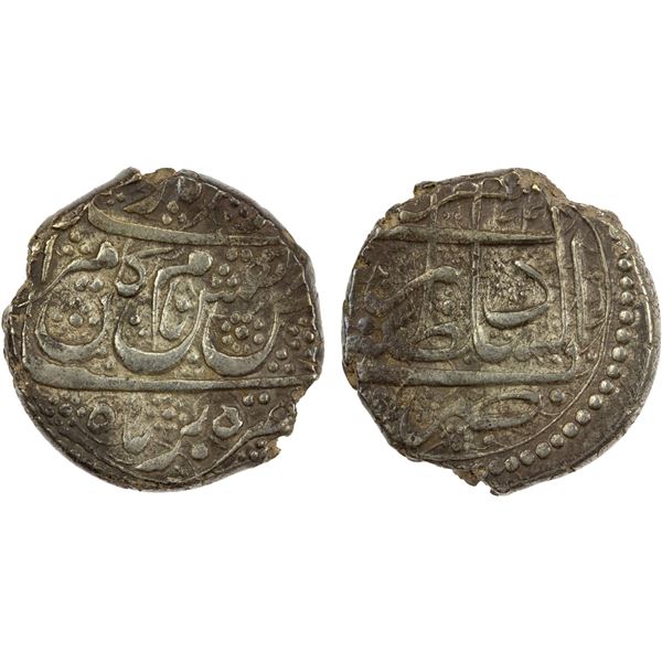 DURRANI: Kamran Shah, 1829-1842, AR rupee (10.17g), Herat, AH1244, EF