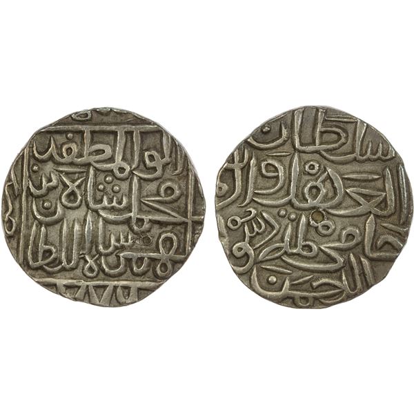 KULBARGA (BAHMANIDS): Muhammad Shah I, 1359-1375, AR tanka (10.91g), Ahsanabad, AH776, EF