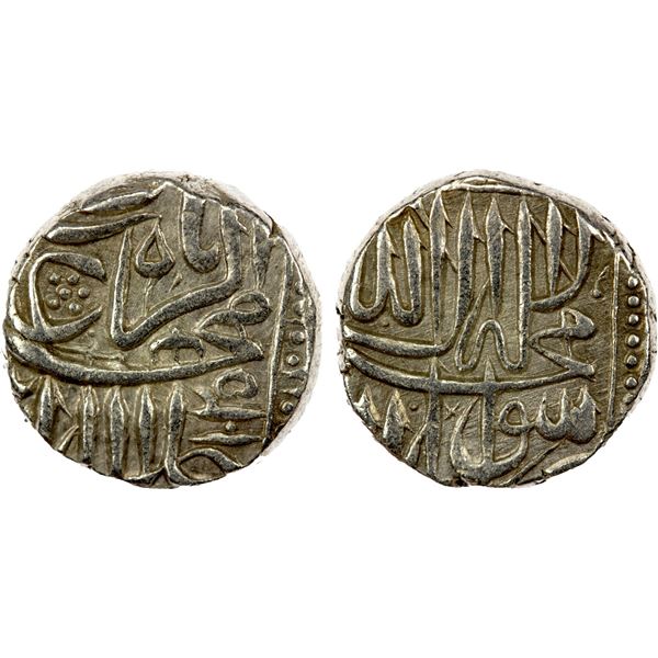 MUGHAL: Akbar I, 1556-1605, AR mahmudi, Mulher, AH1025, VF