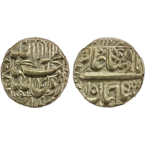 MUGHAL: Shah Jahan I, 1628-1658, AR rupee, Multan, AH1051 year 15, NGC UNC Details