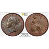 Image 1 : GREAT BRITAIN: Victoria, 1837-1901, AE ½ penny, 1852, PCGS MS63 BN
