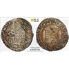 Image 1 : HUNGARY: Ferdinand I, 1519-1564, AR denar, Körmöcbánya (Kremnica), 1549-KB, PCGS MS62
