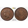 Image 1 : PORTUGAL: Luis I, 1861-1889, AE 20 reis, 1886, PCGS MS63 BN