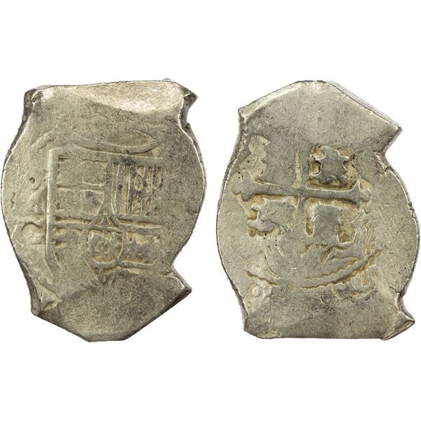 MEXICO: Felipe IV or Carlos II, 1621-1700, AR 8 reales (27.54g), DM (1666-77)-Mo, F-VF