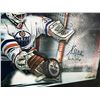 Image 2 : GRANT FUHR SIGNED LTD EDITION PUCK DISPLAY IN SHADOW BOX (23/31 UPPER DECK COA