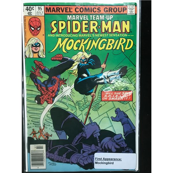 MARVEL COMICS NO.95 SPIDERMAN AND MOCKING BIRD (1ST APP MOCKING BIRD)