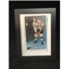 Image 1 : GORDIE HOWE SIGNED VINTAGE ALL STAR GAME TRADING CARD IN FRAME