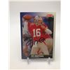 Image 1 : 1991 SCORE NO.1 JOE MONTANA  AUTO (BECKETT COA)