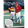 Image 2 : PETE ROSE AND NOLAN RYAN SIGNED 8X10 PHOTO PRISTINE COA