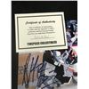 Image 2 : PATRICK ROY SIGNED 8X10 PHOTO TIMEPIECE COA