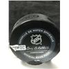 Image 2 : LEON DRAISAITL SIGNED AND INSCRIBED OILERS HOCKEY PUCK (FANATICS COA)