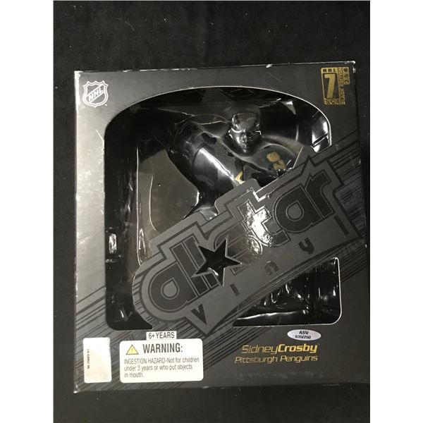 LTD. EDITION SIDNEY CROSBY ALL STAR VINYL BLACK EDITION STATUE