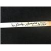 Image 2 : EDDIE SHACK AND BOBBY HULL DUAL SIGNED MINI STICK (GCG HOLO)