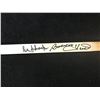 Image 2 : EDDIE SHACK AND BOBBY HULL DUAL SIGNED MINI STICK (GCG HOLO)