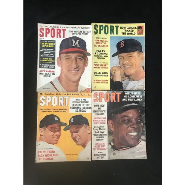 LOT OF VINTAGE SPORT MAGAZINES