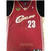 Image 1 : LTD. EDITION LEBRON JAMES SIGNED MVP STAT YEAR JERSEY (1/123) UPPER DECK COA