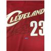 Image 2 : LTD. EDITION LEBRON JAMES SIGNED MVP STAT YEAR JERSEY (1/123) UPPER DECK COA