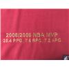 Image 3 : LTD. EDITION LEBRON JAMES SIGNED MVP STAT YEAR JERSEY (1/123) UPPER DECK COA