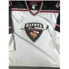 Image 1 : GORDIE HOWE AND PAT QUINN DUAL SIGNED GAME USED VANCOUVER GIANTS JERSEY (GCG HOLO)