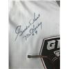 Image 2 : GORDIE HOWE AND PAT QUINN DUAL SIGNED GAME USED VANCOUVER GIANTS JERSEY (GCG HOLO)