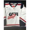 Image 1 : PARICK KANE SIGNED TEAM USA NIKE HOCKEY JERSEY (JSA COA)