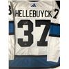 Image 1 : CONNOR HELLEBUYCK SIGNED WINNIPEG JETS REVERSE RETRO JERSEY (EAST COAST COA)