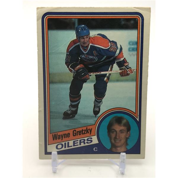 1984 O PEE CHEE WAYNE GRETZKY TRADING CARD