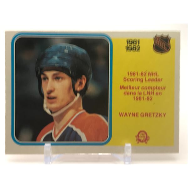 1982 O PEE CHEE WAYNE GRETZKY TRADING CARD