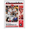 Image 1 : Patrick Mahomes 2022 Panini Chronicles Patrick Mahomes Card #13.
