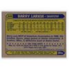 Image 2 : Barry Larkin 1987 Topps 648 Rookie Card!!