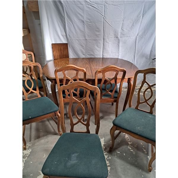 Wooden Dining Table and Chairs