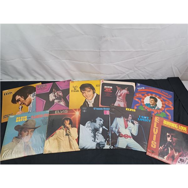 Elvis Record Lot