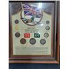 Image 2 : WWII Framed Coin Collections