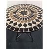 Image 2 : Mosaic Table with Metal Legs