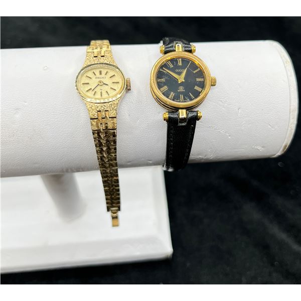 Gucci and a Seiko Watch