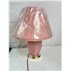 Image 1 : Pink table lamp